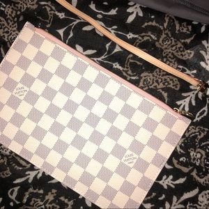 Louis Vuitton Damier Neverfull Ballerine Pochette